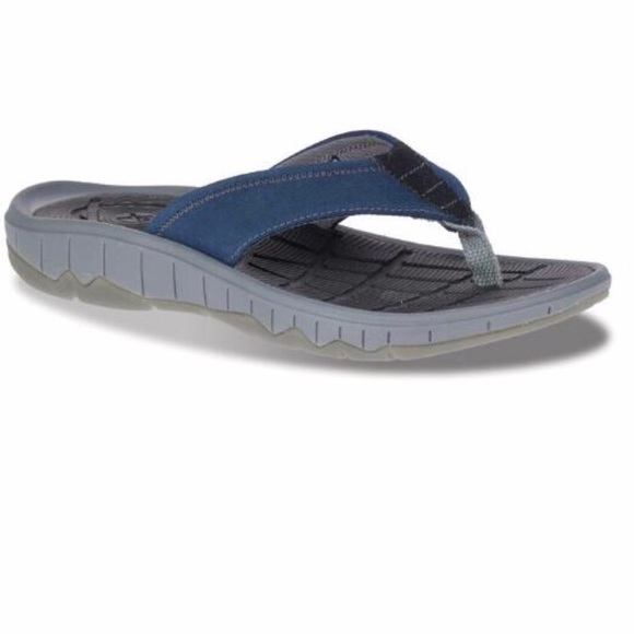 hush puppies blue sandals